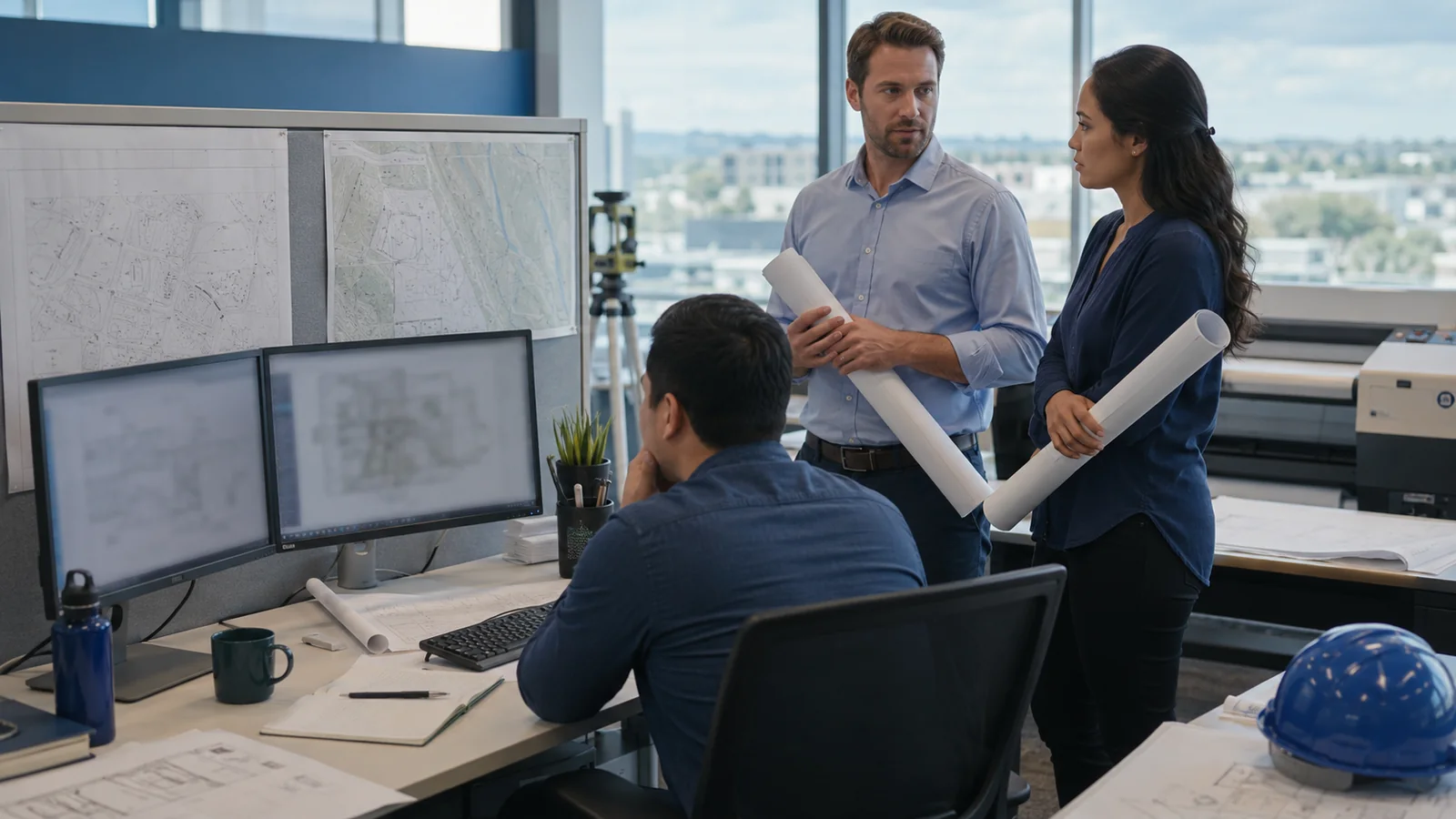 Engineering team delayed by unavailable project files and workstation problems